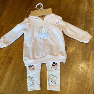 Lila And jack 2 Piece Apparel Set Size 3-6 Months Light Pink